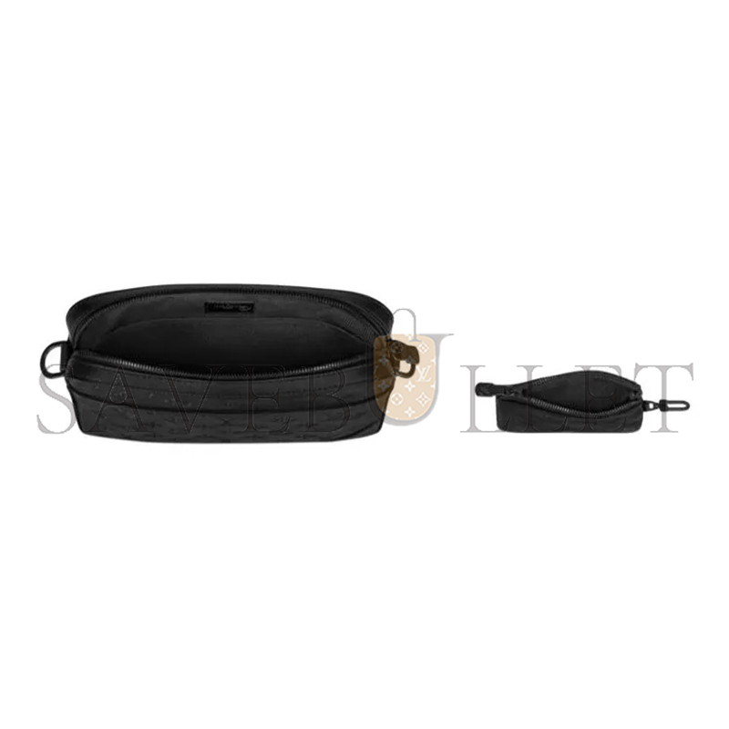 LOUIS VUITTON EMBOSSED LEATHER AND COWHIDE MESSENGER BAG SHOULDER CROSSBODY BAG M46602 (25*18.5*7cm)